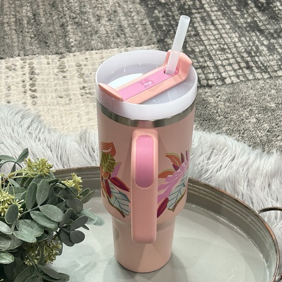Stanley‎ Mother's Day Collection Quencher 40 oz Tumbler Sorbet Tropic - Picture 3 of 6